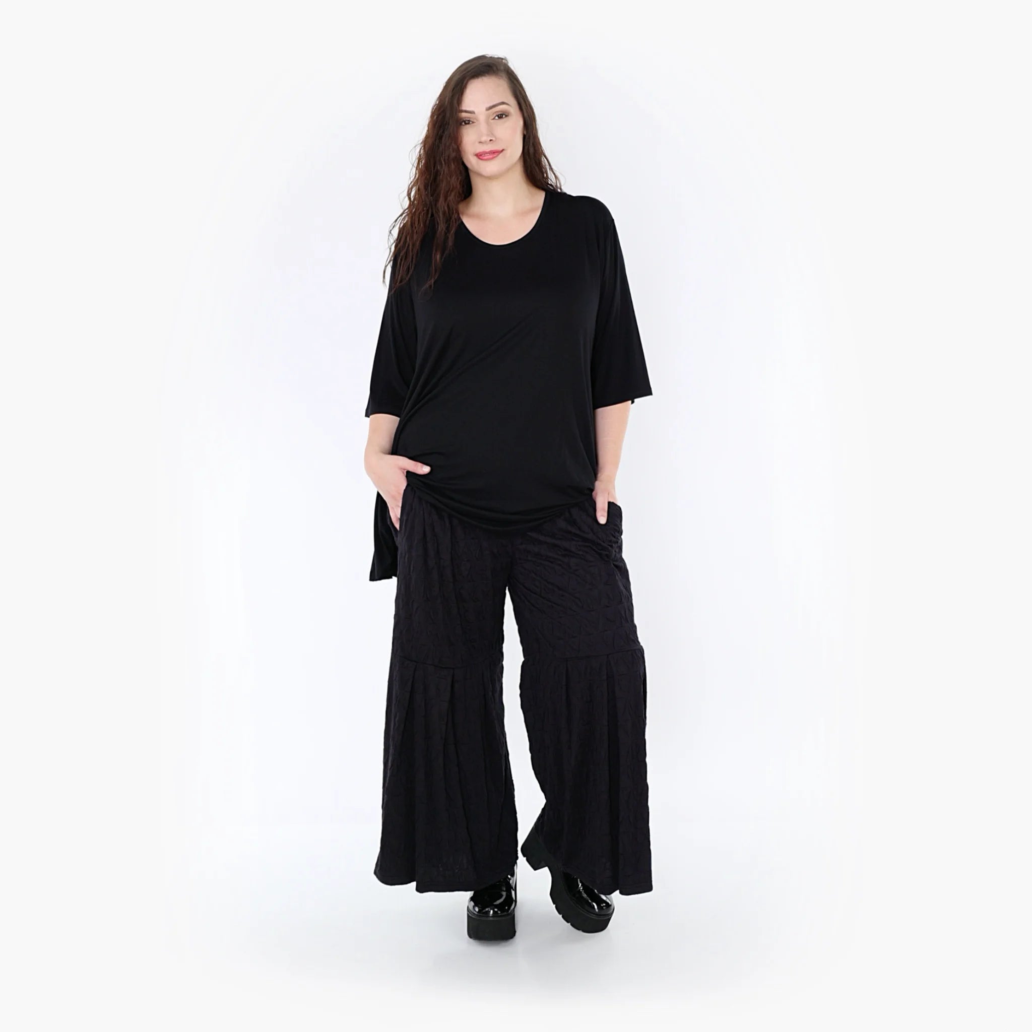  Ballonhose von AKH Fashion aus Viskose, 1341.06974, Schwarz, Schick, Modern, Bequem