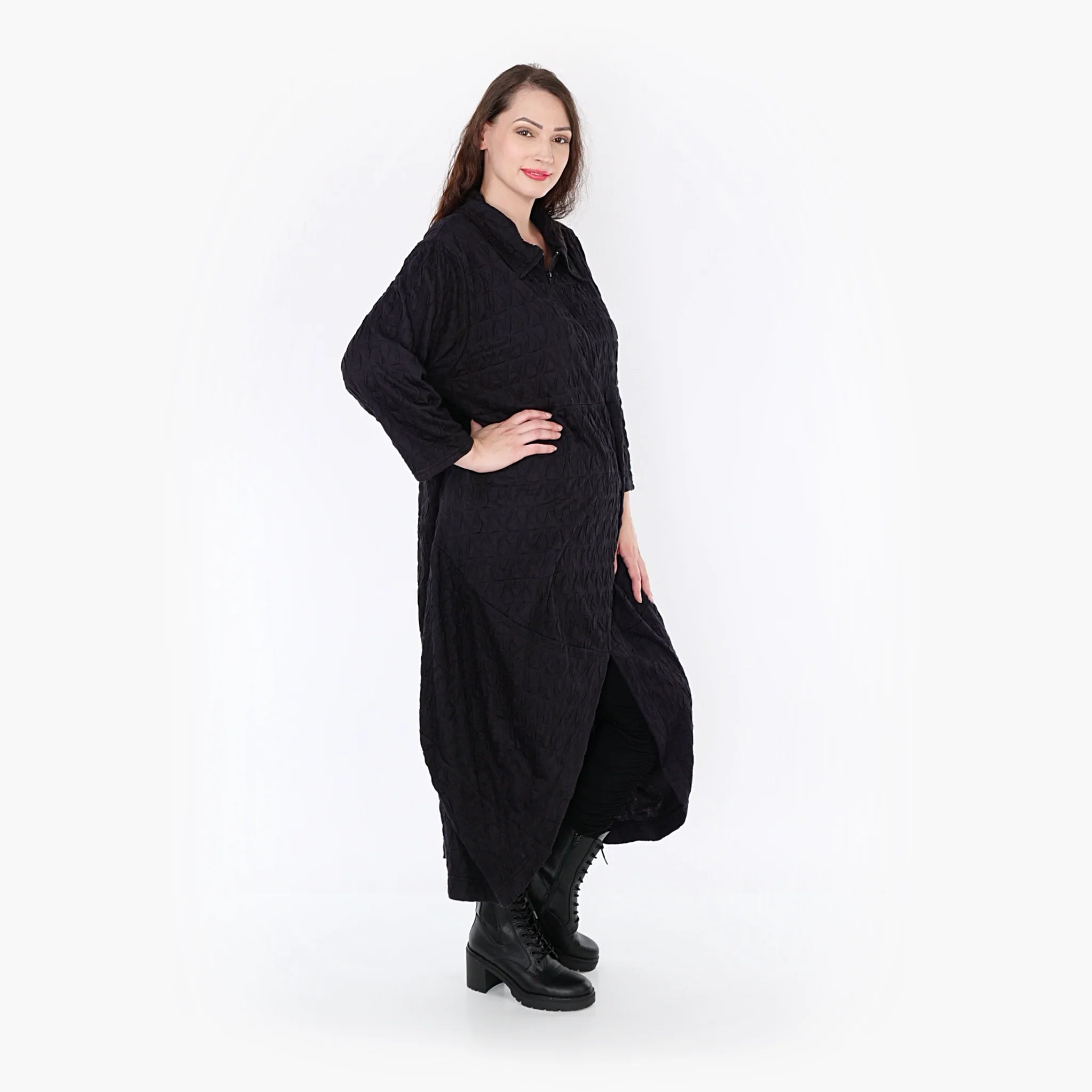  Ballonkleid von AKH Fashion aus Viskose, 1341.06975, Schwarz, Schick, Modern, Bequem