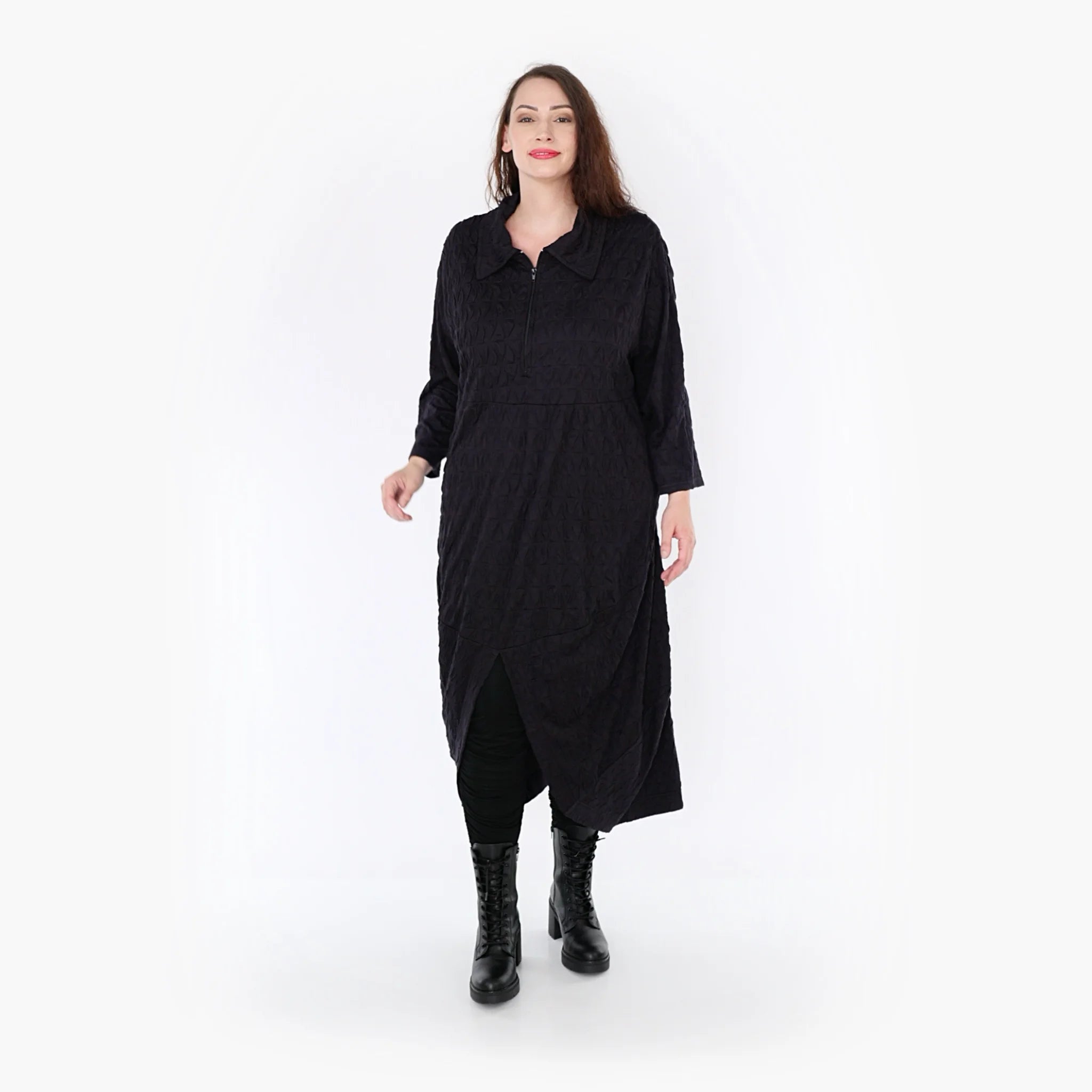  Ballonkleid von AKH Fashion aus Viskose, 1341.06975, Schwarz, Schick, Modern, Bequem