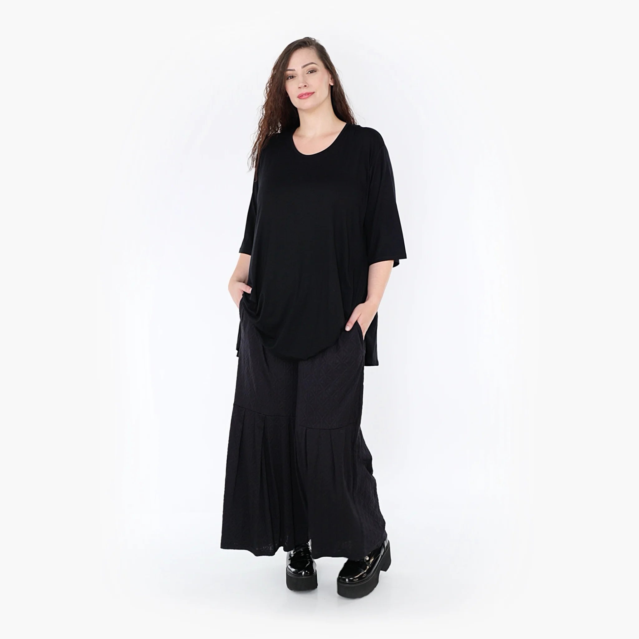  Ballonhose von AKH Fashion aus Viskose, 1342.06974, Schwarz, Schick, Modern, Bequem