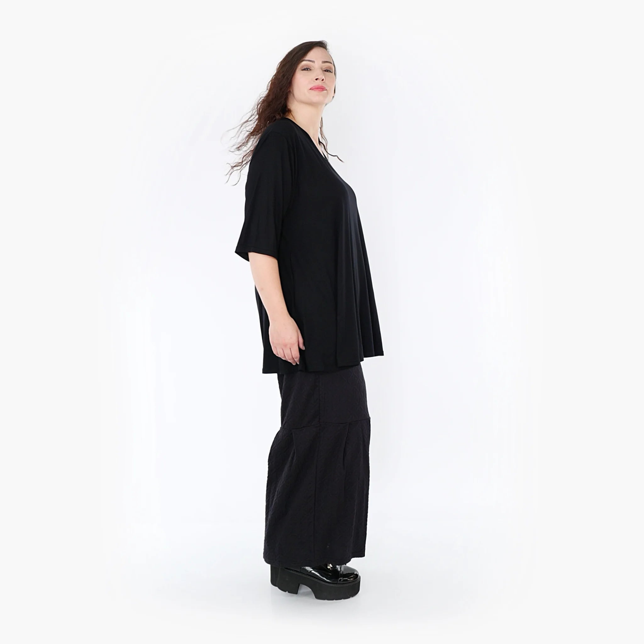  Ballonhose von AKH Fashion aus Viskose, 1342.06974, Schwarz, Schick, Modern, Bequem