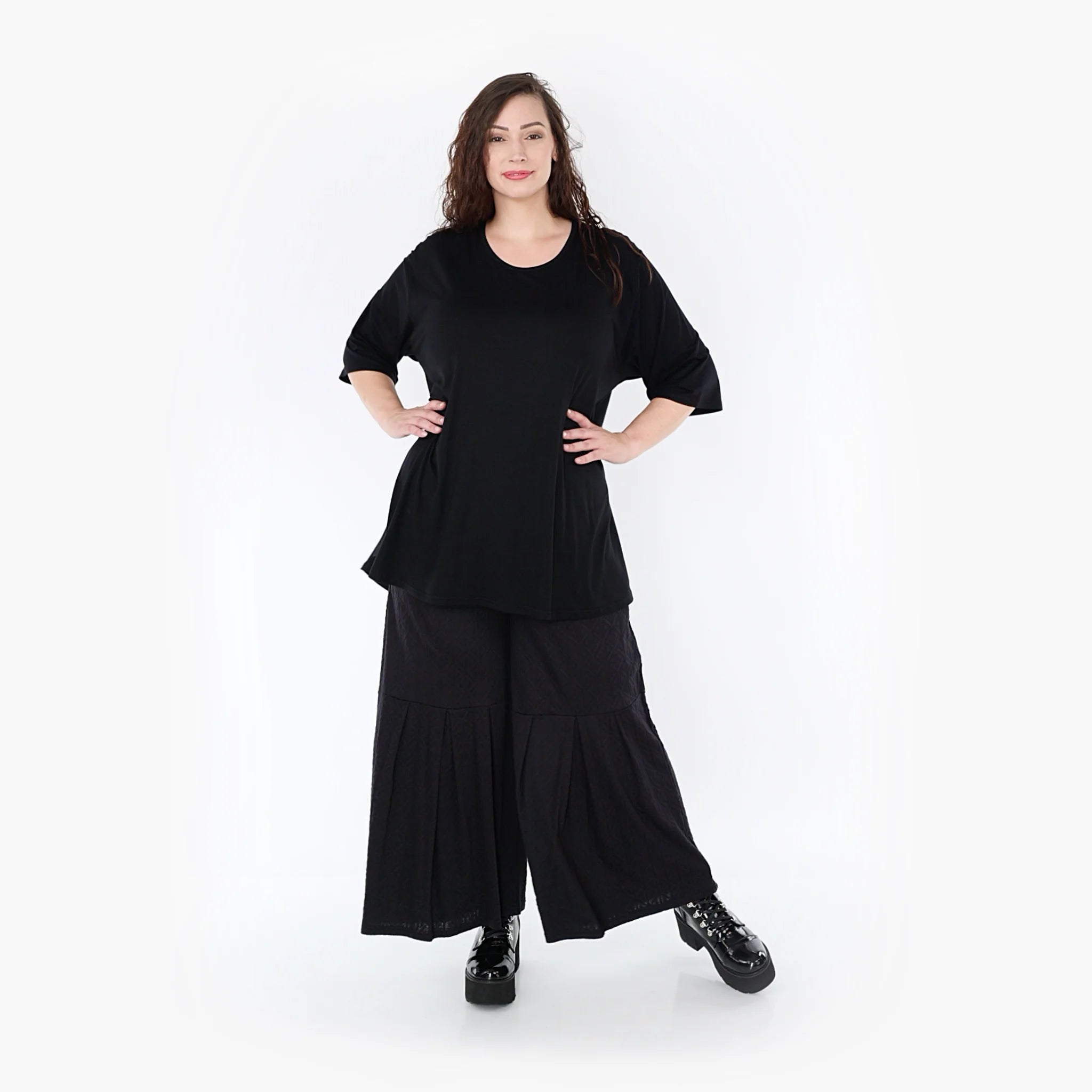  Ballonhose von AKH Fashion aus Viskose, 1342.06974, Schwarz, Schick, Modern, Bequem
