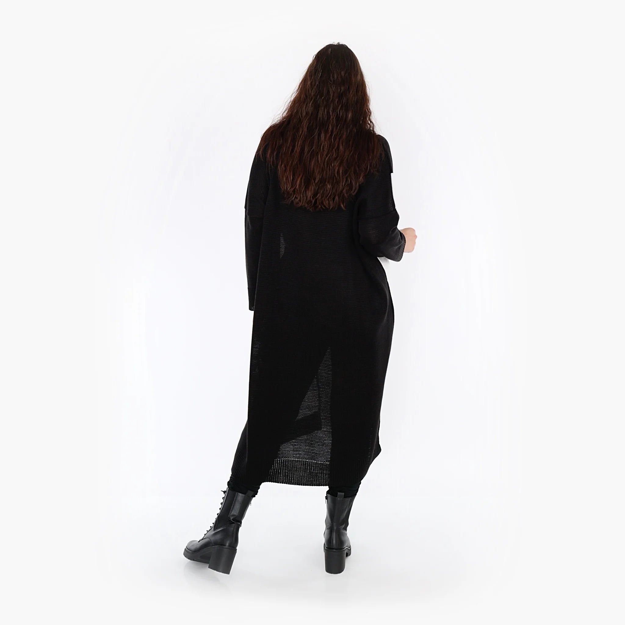  Ballonkleid von AKH Fashion aus Baumwolle, 1343.02329, Schwarz-Weiß, Schick, Modern