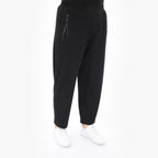  Karottenform Hose von Zedd Plus aus Baumwolle, 25093, Schwarz, Schick, Modern, Bequem