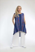 A-Form Tunika von AKH Fashion aus Viskose, ausgefallene, zeitlose Lagenlook Mode