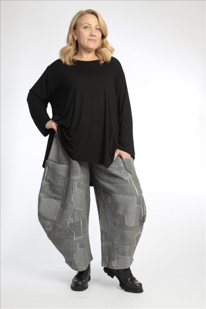Ballonhose von AKH Fashion aus Materialmix, ausgefallene, zeitlose Lagenlook Mode