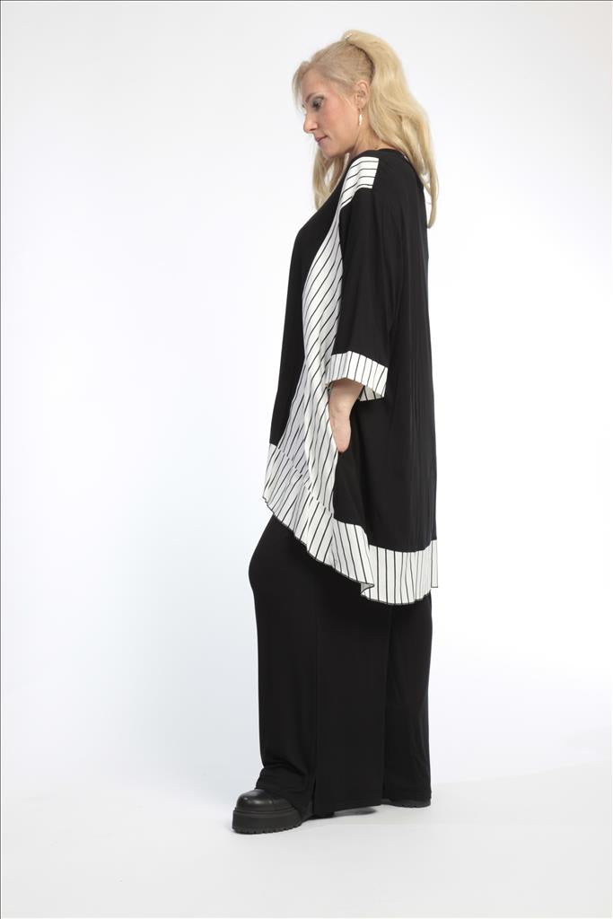 A-Form Shirt von AKH Fashion aus Viskose, ausgefallene, zeitlose Lagenlook Mode
