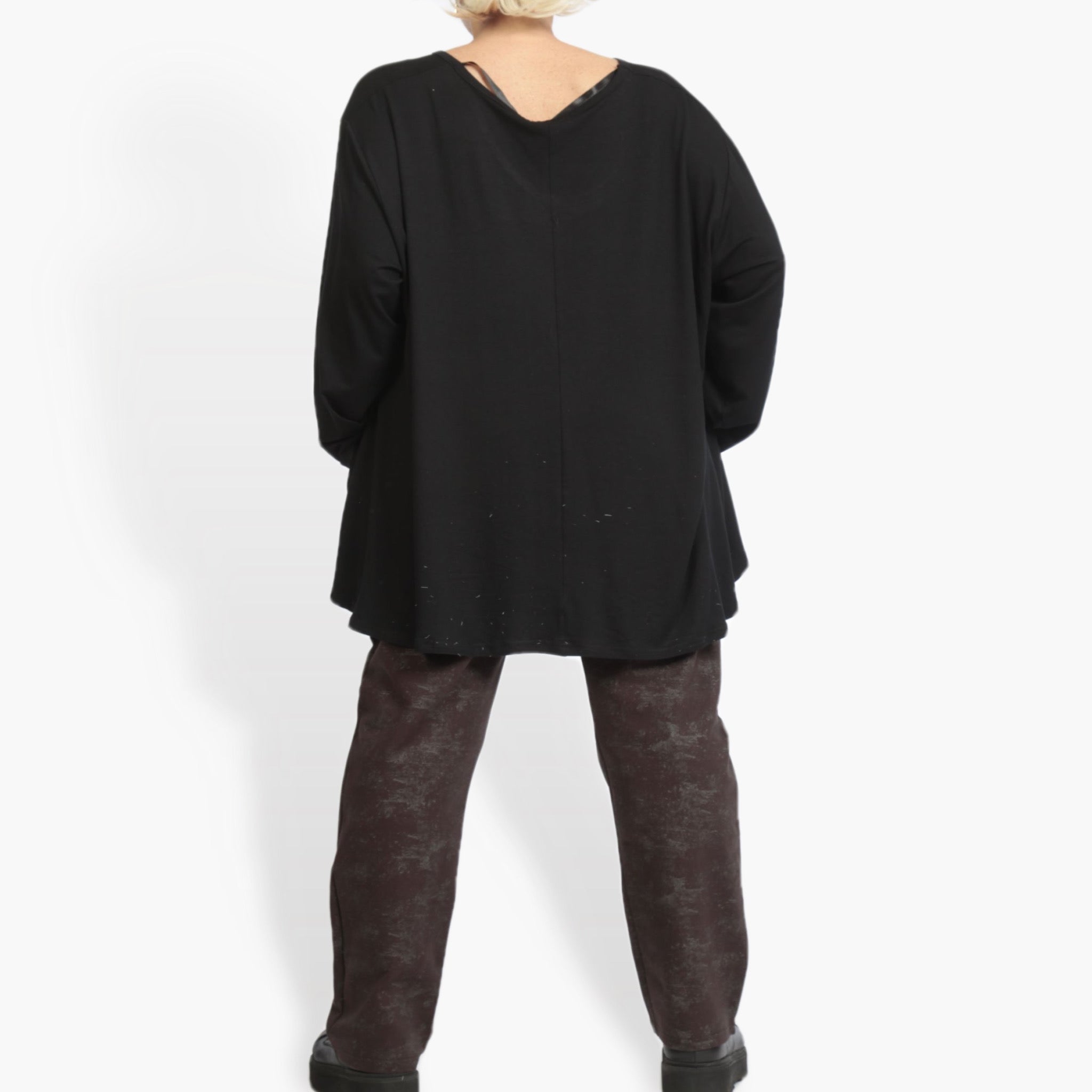  Hose von AKH Fashion aus Viskose, 0958.02608, Braun, Schick, Modern, Bequem